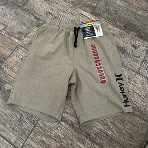 Boys Tan Hurley Shorts Size 7/8